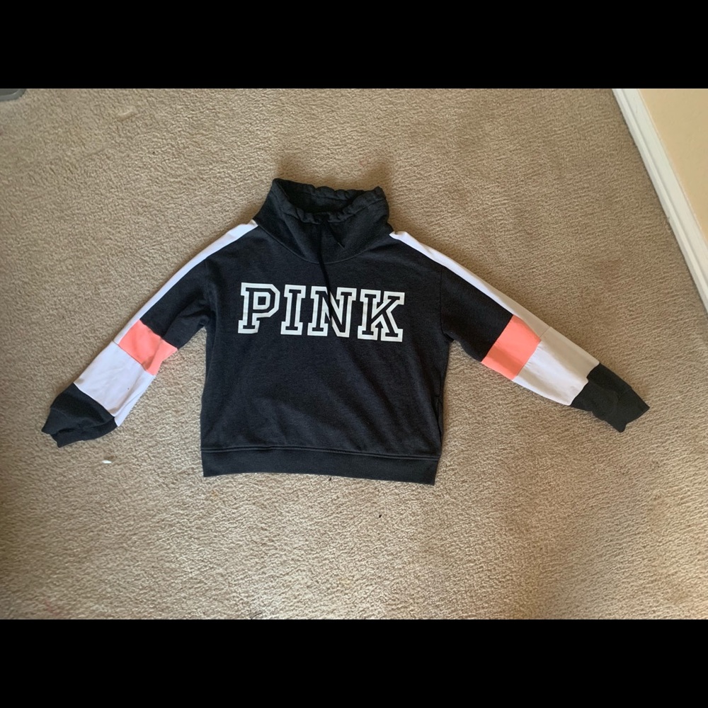 PINK cowl neck pullover